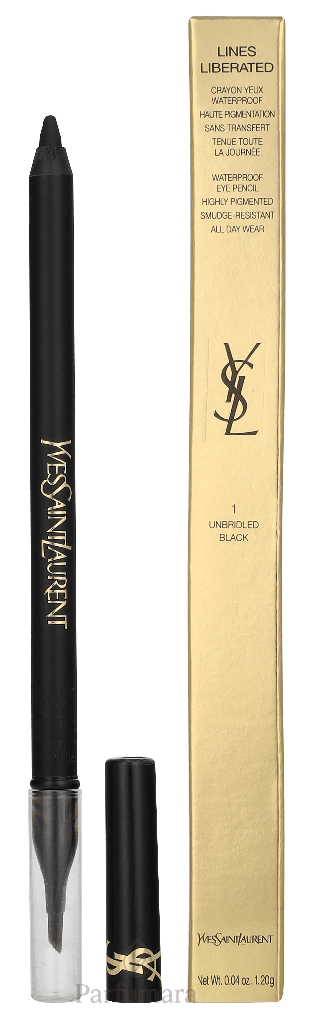 Yves Saint Laurent Lines Liberated Waterproof Eye Pencil 01 Unbridled Black 1,2 g