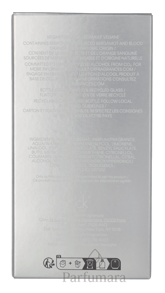Calvin Klein Ck One Essence Parfum Edp Spray 100 ml