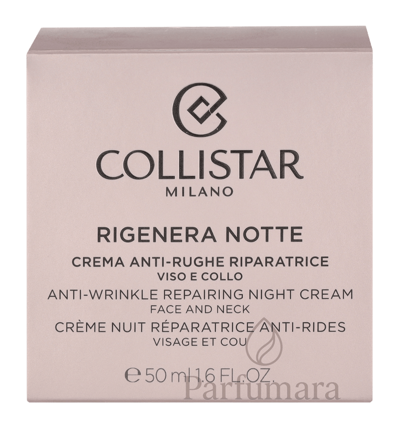 Collistar Rigenera Notte Anti - Wrinkle Repairing Night Cream 50 ml