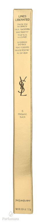 Yves Saint Laurent Lines Liberated Eye Liner Waterproof 05 Prismatic Black 1,2 g