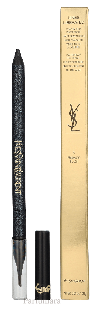 Yves Saint Laurent Lines Liberated Eye Liner Waterproof 05 Prismatic Black 1,2 g