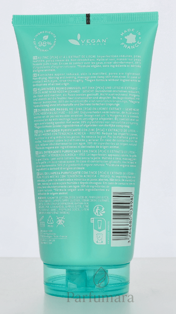 Nuxe Zinc Power Purifying Cleansing Gel 150 ml