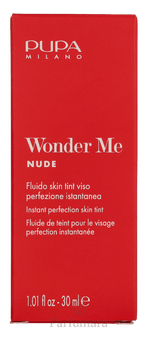 Pupa Wonder Me Nude Instant Perfection Skin Tint 010 Porcelain 30 ml
