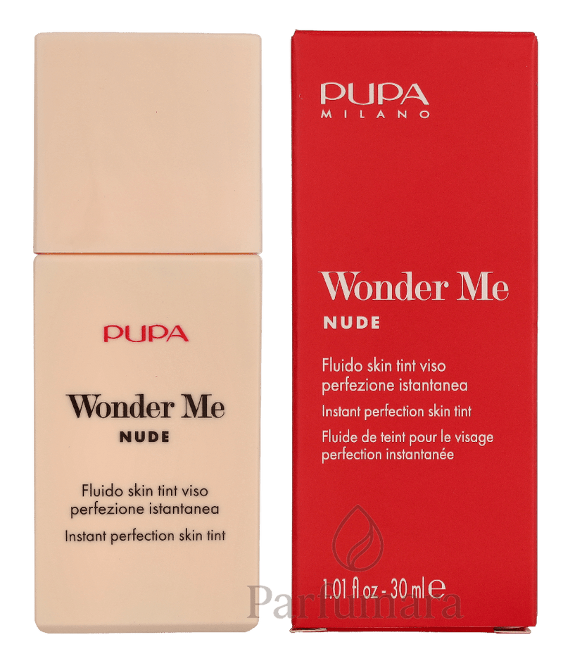 Pupa Wonder Me Nude Instant Perfection Skin Tint 010 Porcelain 30 ml