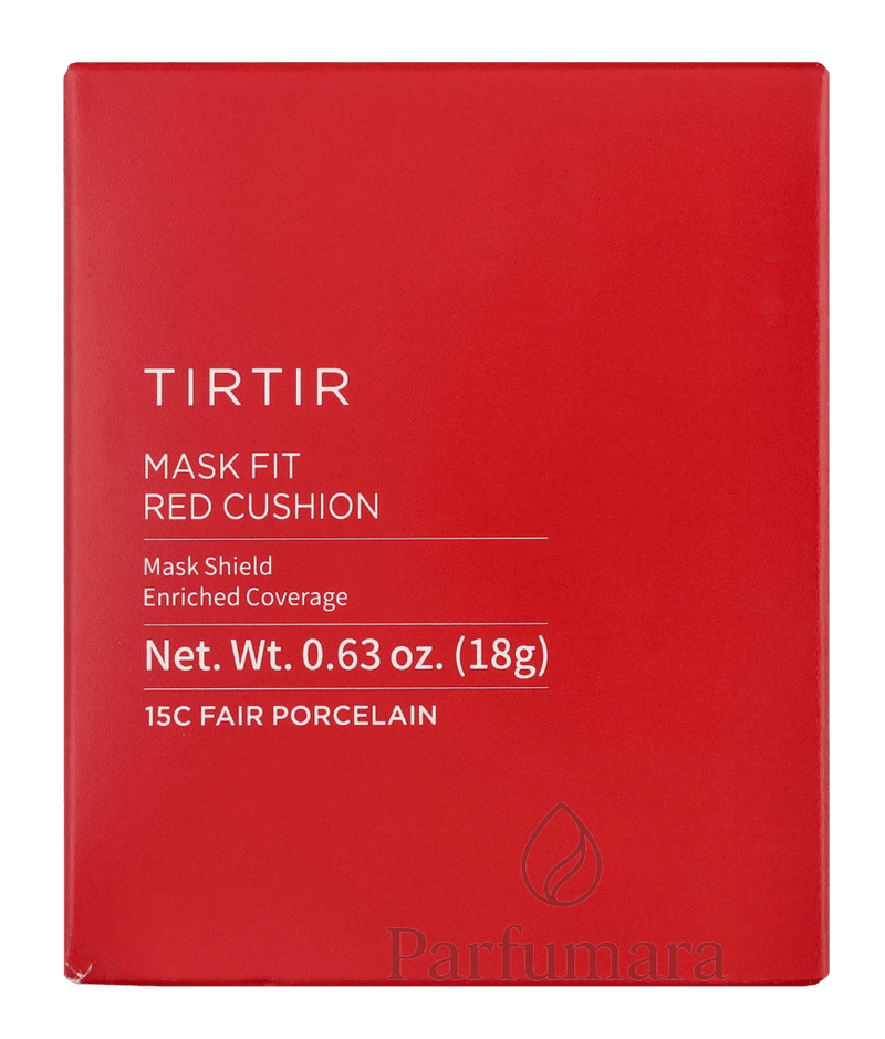 Tirtir Mask Fit Red Cushion Foundation SPF40 15C Fair Porcelain 18 g
