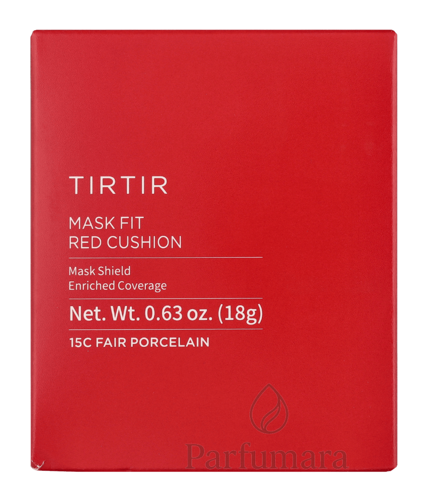 Tirtir Mask Fit Red Cushion Foundation SPF40 15C Fair Porcelain 18 g