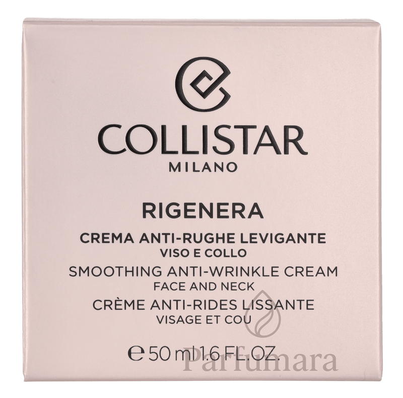 Collistar Rigenera Smoothing Anti - Wrinkle Cream 50 ml