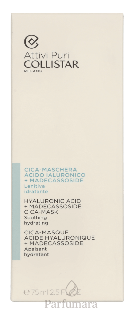 Collistar Hyaluronic Acid + Madecassoside Cica - Mask 75 ml