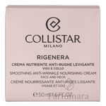 Collistar Rigenera Smoothing Anti - Wrinkle Nourishing Cream 50 ml