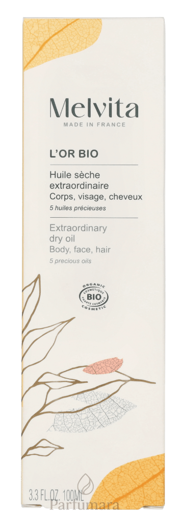 Melvita L'Or Bio Extraordinary Dry Oil Body,Face,Hair 100 ml