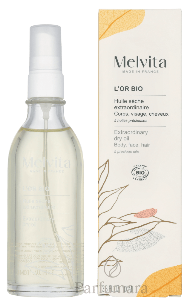 Melvita L'Or Bio Extraordinary Dry Oil Body,Face,Hair 100 ml