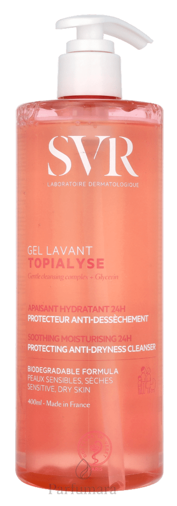 SVR Topialyse Protecting Anti - Dryness Cleanser 400 ml