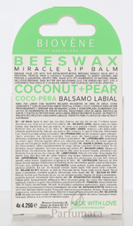 Biovene Soft - Touch Smooth! Beeswax Coconut+Pear Lip Balm Set 4x4,25g 17 g