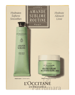LOccitane Amande Almond Body Routine Kit Milk Concentrate 75ml/Hand Cream 75ml 150 ml
