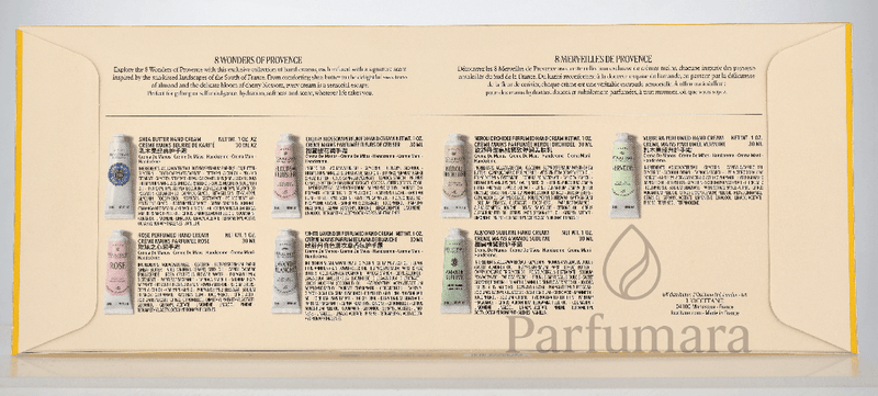 L'Occitane Hand Care Set 8x 30ml - Hand Cream - 2x Karite/Rose/Fleurs De Cerisier/Lavande Blanche/Néroli Orchidee/Amande Sublime/Verveine 240 ml