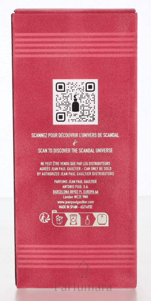 Jean Paul Gaultier Scandal Intense Eau de Parfum Spay 50 ml