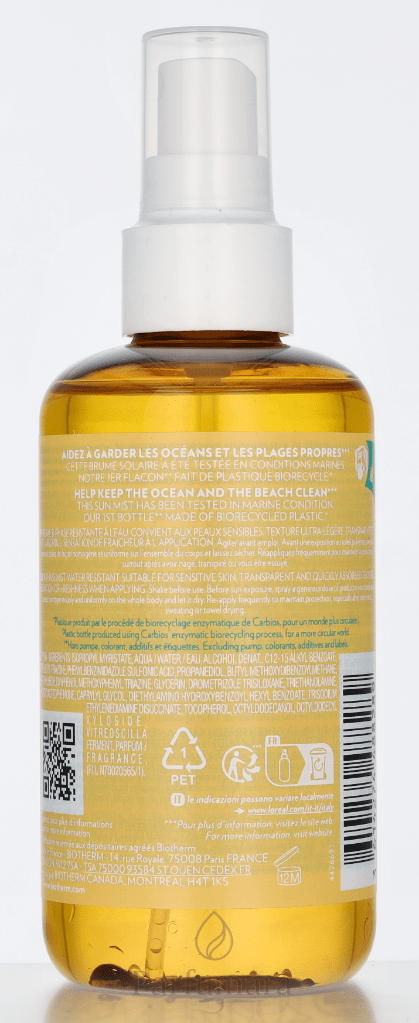 Biotherm Waterlover Sun Mist SPF30 200 ml