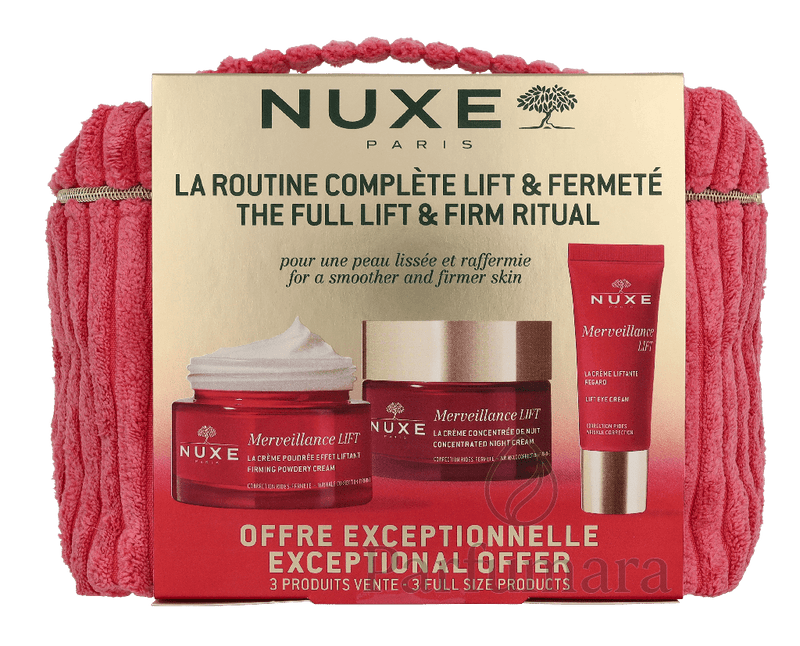 Nuxe Merveillance Full Lift & Firm Ritual Set Cream 50ml/Night Cream 50ml/Eyes 15ml 115 ml