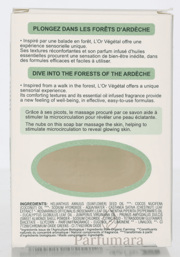 Melvita L'Or Vegetal Bioes Smoothing Exfoliating Soap 125 g