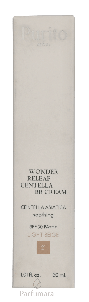 Purito Seoul Wonder Releaf Centella BB Cream SPF30 PA+++ 21 Light Beige 30 ml