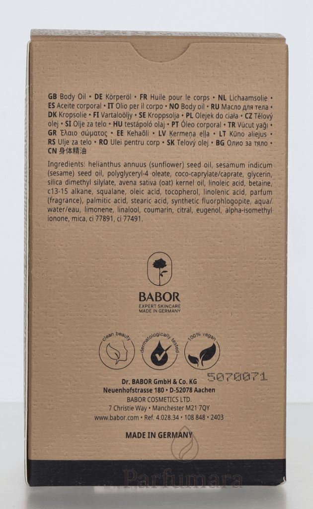 Babor Soul & Body Shimmer Oil 100 ml