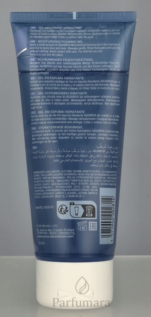 Noreva Aquareva Moisturizing Foaming Gel 200 ml