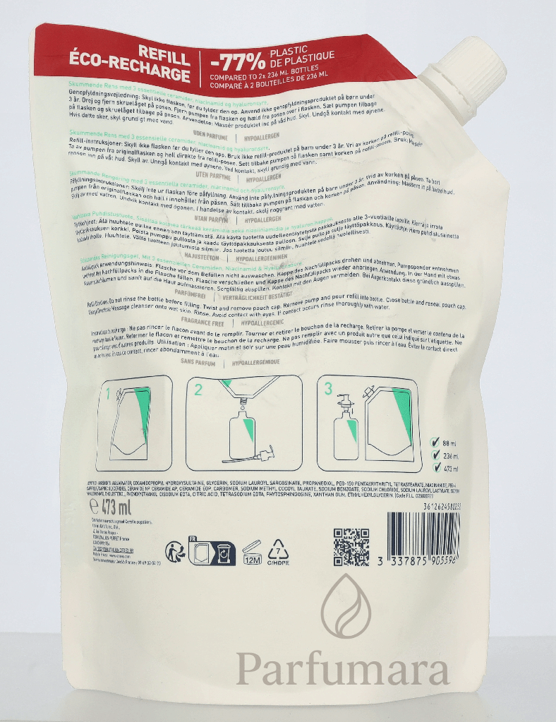 CeraVe Foaming Gel Eco Refill 473 ml