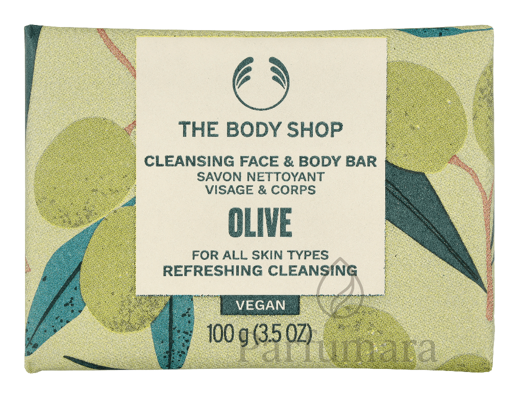 The Body Shop Olive Cleansing Face & Body Bar 100 g