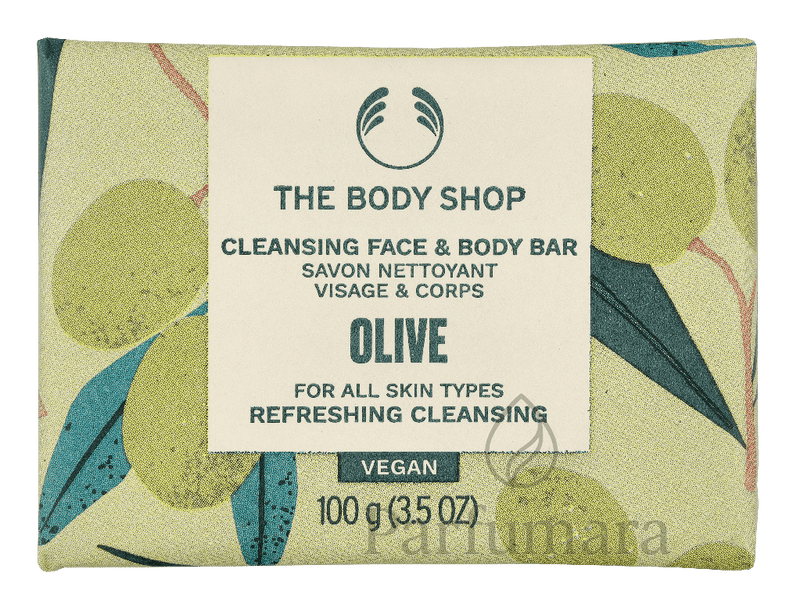 The Body Shop Olive Cleansing Face & Body Bar 100 g