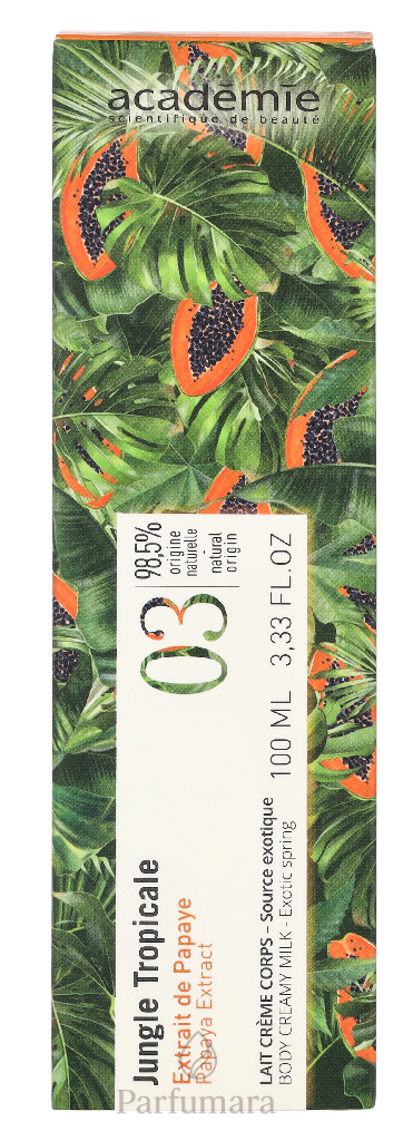 Academie Jungle Tropicale Body Cream Milk Exotic Spring 100 ml