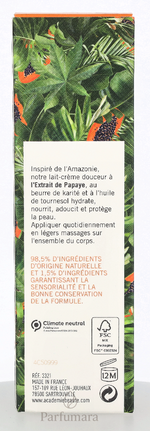 Academie Jungle Tropicale Body Cream Milk Exotic Spring 100 ml
