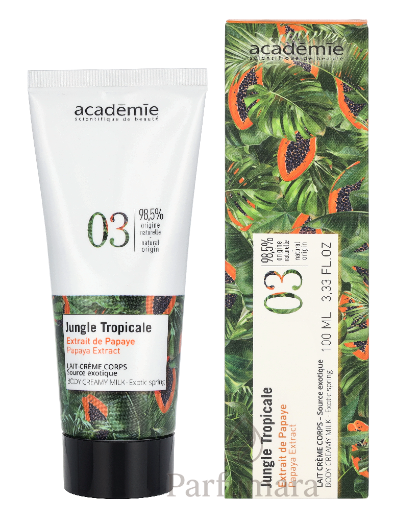 Academie Jungle Tropicale Body Cream Milk Exotic Spring 100 ml