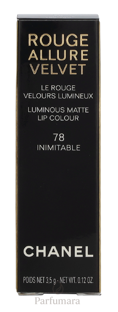 Chanel Rouge Allure Velvet 78 Inimitable 3,5 g