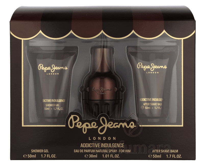 Pepe Jeans Addictive Indulgence For Him Geschenkset Eau de Parfum 30ml/Showergel 50ml/After Shave 50ml 130 ml