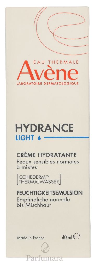 Avene Hydrance Light Moisturizing Emulsion Cream 40 ml