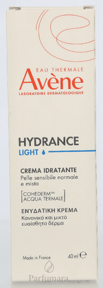 Avene Hydrance Light Moisturizing Emulsion Cream 40 ml
