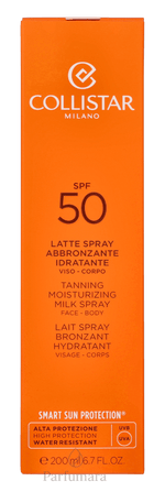 Collistar Tanning Moisturizing Milk Spray SPF50 200 ml