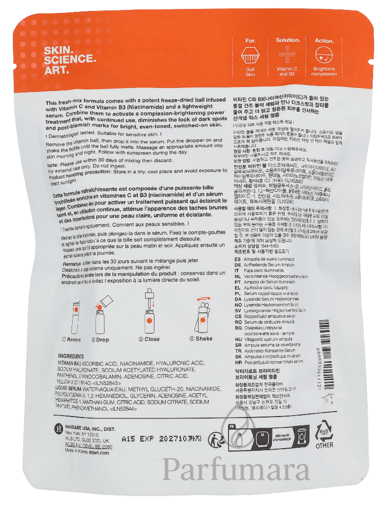 Dr. Jart Brightamin Brightening Serum Ampoule 8,08 g