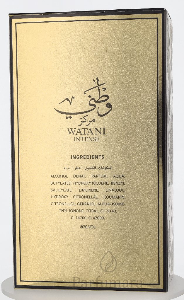 Al Wataniah Watani Intense Gold Eau de Parfum 100 ml