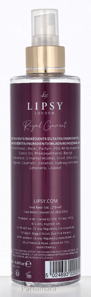 Lipsy Royal Garnet Body Mist 250 ml
