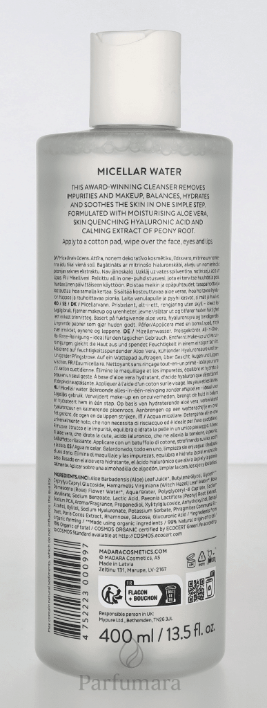 Madara Micellar Water 400 ml