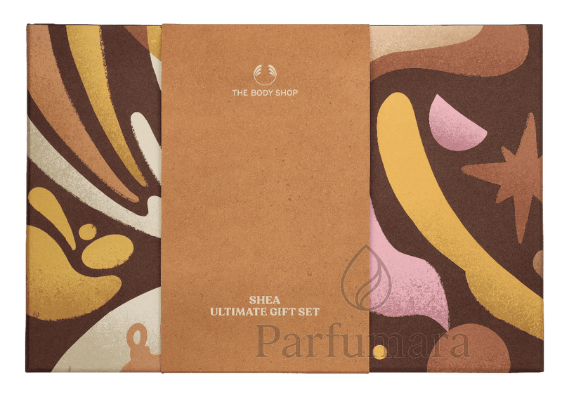 The Body Shop G4 Large Shea Giftset Body Butter 200ml/Body Lotion 250ml/Shower Cream 250ml/Hand Cream 30ml 730 ml