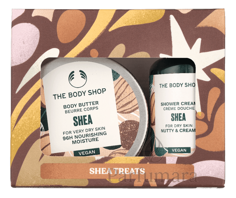 The Body Shop G1 Intro Shea Giftset Shower Cream 60ml/Body Butter 50ml 110 ml