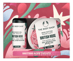 The Body Shop G1 Intro British Rose Giftset Shower Gel 60ml/Body Butter 50ml/Hand Cream 30ml 140 ml