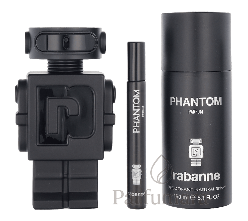 Paco Rabanne Phantom Geschenkset Parfum Spray 100ml/Deo Spray 150ml/Parfum Spray 10ml 160 ml