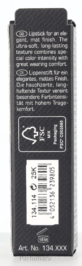 Artdeco Perfect Mat Lipstick 114 Love Poem 4 g