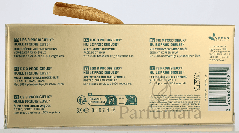 Nuxe Mini Huile Prodigieuse Set 3x Oil 10ml 30 ml