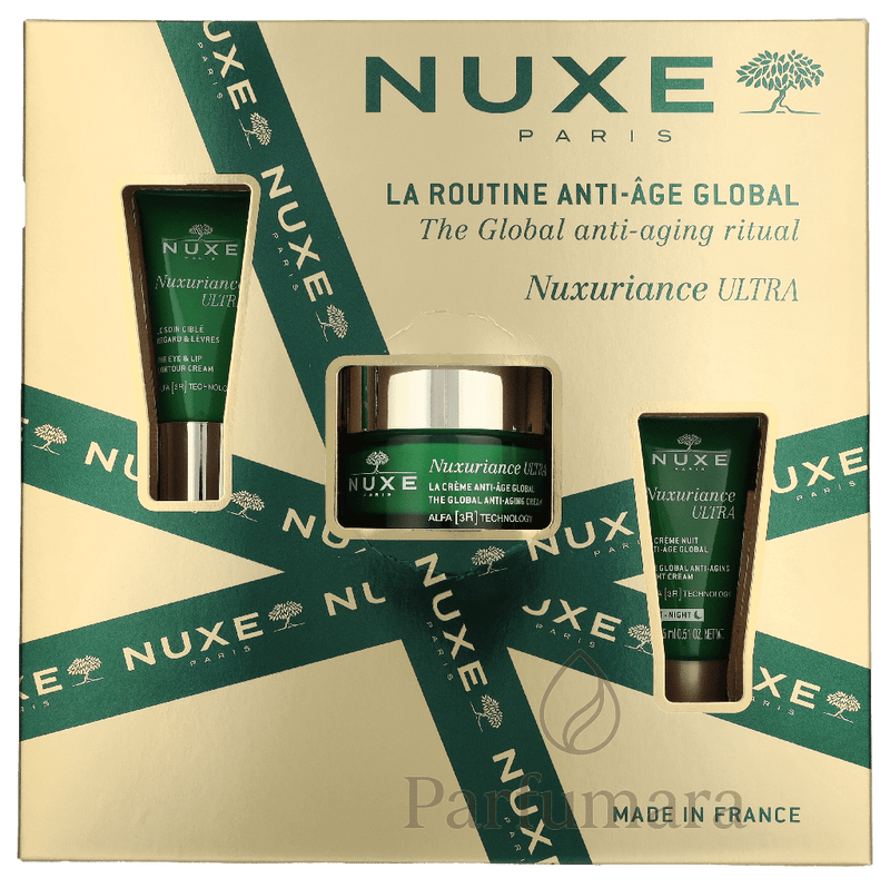 Nuxe Nuxuriance Ultra Set Cream 50ml/ Eye 15ml/Night Cream 15ml 80 ml