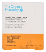 The Organic Pharmacy Antioxidant Mini Set Antioxidant Face Gel 5ml/Antioxidant Face Serum 5ml 10 ml