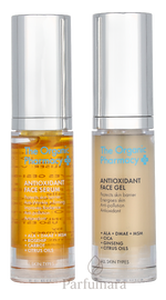 The Organic Pharmacy Antioxidant Mini Set Antioxidant Face Gel 5ml/Antioxidant Face Serum 5ml 10 ml